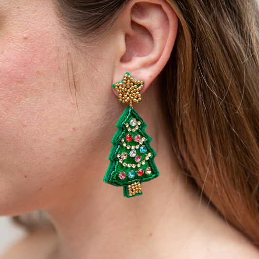 Bogdana Christmas Tree Earrings