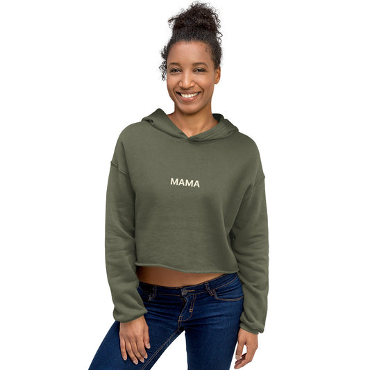 MAMA | Cropped Hoodie